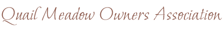 Quail Meadow Owners' Association